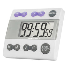 Cargar imagen en el visor de la galería, Cronometro,Temporizador con alarma de 4 canales.
