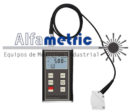 Medidor de Vibraciones 3D VM-6380