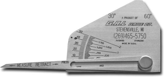 Calibrador de filete de soldadura Skew-T-9A