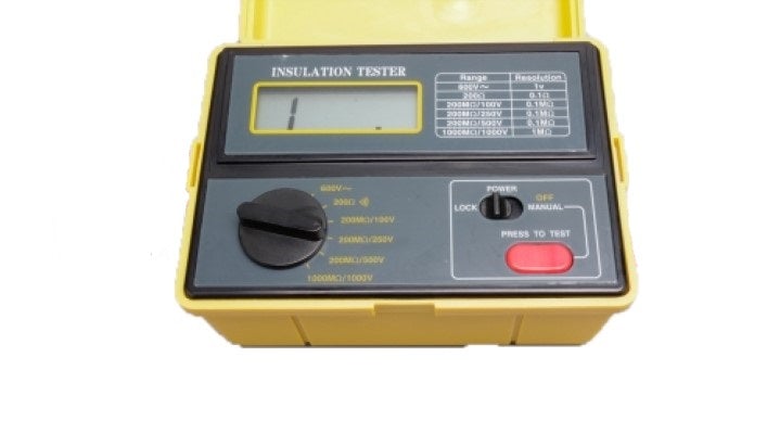 Medidor de Aislamiento 1,000 V - DI6300