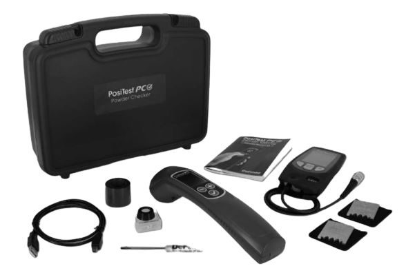 Kit de inspección para pintura en polvo antes de curado con PosiTector 6000