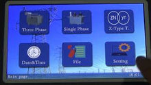 Cargar imagen en el visor de la galería, Probador de transformadores TTR Trifásico impresora integrada 6810A
