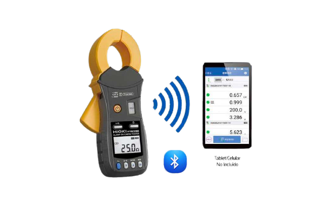 Terrometro Digital de Gancho con Bluetooth, CAT IV 600V, Hioki - FT6381