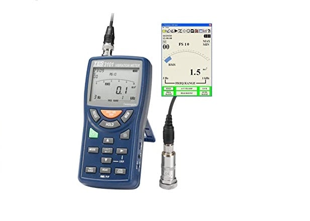 Medidor de Vibraciones, TES - 3100